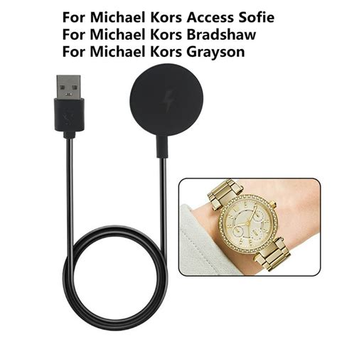 michael kors grayson smartwatch charger